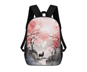 Sinyumoney White Sands National Park Mochila Escolar, Mochila Casual Para El Día, Bolsa De Trabajo Y Viaje Para Niños/Niñas/Adolescentes, Sheep, 17"