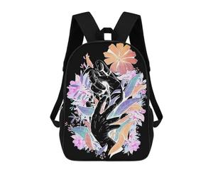 sinyumoney Wild Color Flower Bouquet Mochila Escolar, Mochila De Viaje, Mochila Universitaria, Mochilas Para El Campus, Actividades Al Aire Libre, Viajes Y Deportes 17inch