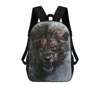 sinyumoney Wild Lion Art Print Mochila Escolar Grande Resistente Al Agua Para Portátil Para Niñas Y Adolescentes 17inch