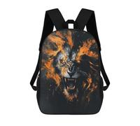sinyumoney Wild Lion Roar Art Print Mochila Escolar Grande Resistente Al Agua Para Portátil Para Adolescentes, Niñas, Niños, Mujeres Y Hombres 17inch