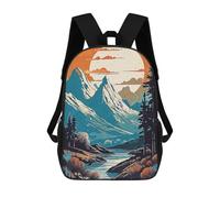 sinyumoney Wild Nature Mochila Escolar De Moda Para Estudiantes, Adecuada Para Niños Y Niñas, Mochila Informal Para Viajes Al Aire Libre, Esencial Para El Día A Día 17inch