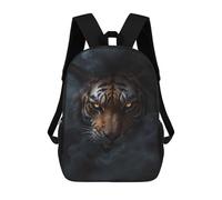 sinyumoney Wild Tiger Halloween Mochilas Para Niños Mochila Escolar Mochila Escolar Impresa En 3D Para Niños Estudiantes De Primaria Y Secundaria 17inch
