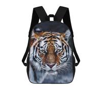 sinyumoney Wild Tiger Mochila Escolar Infantil De 17 Pulgadas, Mochila Escolar Impresa En 3D Para Niños De Primaria Y Secundaria