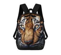 sinyumoney Wild Tiger Portrait -9 Mochila Escolar Infantil Impresa En 3D Para Niños, Mochilas De Viaje, Bolsas Para Libros, Mochila Escolar Infantil 17inch