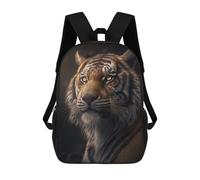 sinyumoney Wild Tiger Portrait Mochila Escolar Para Niñas Mochila Impermeable Mochila Informal De Día Mochila Ligera Para Niño Y Niña Mochila Escolar 17inch