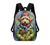 sinyumoney Winter Dog Fashion Mochila De Viaje Para La Universidad, Mochilas Para El Campus, Viajes Al Aire Libre Y Deportes 17inch