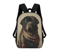 sinyumoney Winter Dog Scarf Accessories-2 Mochila Escolar Infantil De 17 Pulgadas Con Estampado 3D De Películas De Anime Para Niños, Mochila De Viaje, Mochila Escolar Infantil