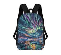 sinyumoney Winter Wonderland Mochila Ligera Para Aeropuerto, Estudiantes Universitarios, Niñas, Niños Y Adolescentes 17inch