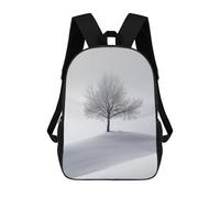 sinyumoney Winters Silent Sentinel Mochilas Para Niños Y Estudiantes, Mochilas Escolares Impresas En 3D, Mochilas Para Estudiantes De Primaria Y Secundaria, Mochilas Para Niños Y Niñas 17inch