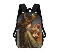 sinyumoney Witch of The Last Blooms Mochilas Para Niños Mochila Escolar Mochila Escolar Impresa En 3D Para Niños Estudiantes De Primaria Y Secundaria 17inch