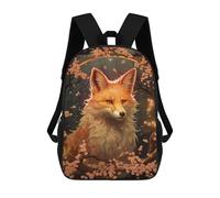 sinyumoney Wolf Cherry Blossom Mochila Escolar Infantil De 17 Pulgadas Con Estampado 3D De Películas De Anime Para Niños, Mochila De Viaje, Mochila Escolar Infantil