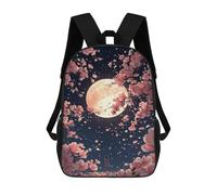 sinyumoney Wolf Howling at Full Moon 7 Mochila Escolar, Robusta Bolsa de Negocios para Portátiles Para Hombres, Mujeres Y Adolescentes, Estilo-7, 17"
