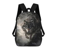 sinyumoney Wolf in The Woods Mochilas Escolares, Bolsos De Negocios, Bolsos Para Portátiles Resistentes Para Hombres, Mujeres Y Adolescentes 17inch