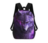 sinyumoney Wolf Spirit Art Print-12 Mochila De Viaje Resistente Al Agua, Bolsa Para Computadora Para Adolescentes, Niñas, Niños, Mujeres Y Hombres 17inch
