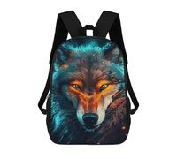 sinyumoney Wolf Spirit Art Print-6 17inch Mochilas Escolares Impresas En 3D, Mochilas Escolares De Moda Para Niños De Primaria Y Secundaria