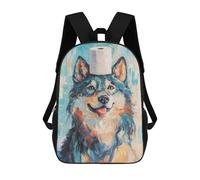 sinyumoney Wolf with Toilet Paper Hat Mochilas Infantiles Escolares Impresas En 3D, Mochilas Para Niños, Mochilas De Viaje Para Niños Y Niñas, Mochilas Escolares Para Niños 17inch