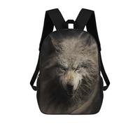 sinyumoney Wolf's Roar Wild Spirit Mochilas Infantiles Mochila Escolar Mochila Impresa En 3D Para Niños Mochilas De Viaje Bolsas Para Libros Mochila Escolar Para Niños 17inch