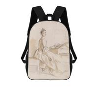 sinyumoney Woman Playing Piano Mochilas Mochilas Infantiles Mochila Escolar Mochila Escolar Infantil Impresa En 3D Mochilas De Viaje De Moda Para Niños De Primaria Y Secundaria 17inch