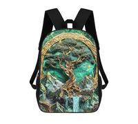 sinyumoney World Tree Yggdrasil Art Mochilas De Moda Impresas En 3D 17inch Mochila Escolar Informal Para Niños De Primaria Y Secundaria