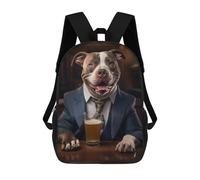sinyumoney XL Bully in The Pu Mochilas Infantiles Impresas En 3D, Mochilas De Moda Informales, Mochilas De Viaje Bonitas, Mochilas Informales Para Exteriores Para Niños Y Niñas 17inch