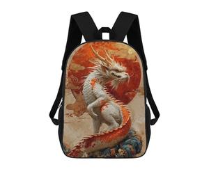 sinyumoney Year Of The Dragon Zodiac Mochila Escolar Ligera Para Aeropuerto, Estudiantes Universitarios, Mochila Para Hombres, Mujeres Y Adolescentes 17inch