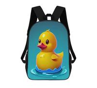 sinyumoney Yellow Rubber Duck Mochilas Escolares Impresas En 3D, Mochila Escolar Informal Para Niños, Mochila Escolar De Moda Para Estudiantes De Secundaria 17inch