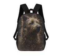 sinyumoney Yorkshire Terrier Dog Mochila Infantil Escolar Para Niños Con Estampado 3D De Dibujos Animados, Mochila Escolar Para Estudiantes, Mochila Para Portátil Para Niños Y Niñas 17inch