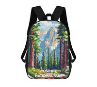 sinyumoney Yosemite National Park Mochila Infantil, Mochila Escolar Infantil, Mochilas Escolares Impresas En 3D Para Niños Y Estudiantes Adolescentes 17inch