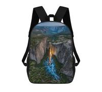 sinyumoney Yosemite's Enchanted Waterfall Mochila De Viaje Resistente Al Agua, Bolsa Para Computadora Para Adolescentes, Niñas, Niños, Mujeres Y Hombres 17inch