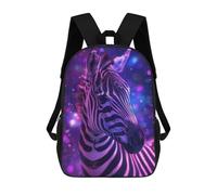 sinyumoney Zebra Animal Space Mochila Escolar, Mochila Informal, Mochila De Día, Mochila Escolar, De Trabajo, De Viaje Para Niñas, Adolescentes 17inch