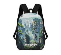 sinyumoney Zhangjiajie National Forest, China Mochila Infantil De Moda Divertida Mochila Escolar Para Niños Y Adolescentes Con Impresión 3D Para Niños 17inch