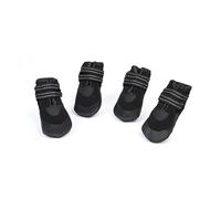 Sinyuyong Botas for Perros Protectores de Patas for inviernos nevados, días lluviosos Impermeables, Caminatas al Aire Libre y Superficies duras Interiores Antideslizantes(4pcs x 2,6#)