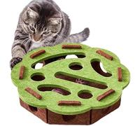 Sinyuyong Caja for limar uñas for Gatos sin estrés: Juguete Interactivo con 3 Bolas for rascar y Cortar Las uñas de Forma Natural, Ideal for Jugar en Interiores.(B)