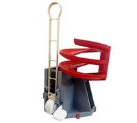 Sinyuyong Edición dispensadora de Pelotas de Golf: Sistema de Embudo de Recarga fácil, se Adapta a Cubos de Gama estándar(Gris)