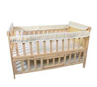 Sinyuyong Protector de dentición Seguro y no tóxico for Cubierta de riel de Cuna, Protector Impermeable for protección contra masticación, fácil de Instalar(E)