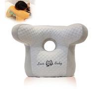 Sinyuyong Silla de Oficina, Soporte for el Cuello, Bonita Almohada for la Siesta, cojín for los pies for Dormir, Silla de Escritorio, cojín for la Cabeza y la Cintura con Correa(E)