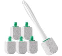 SINZONeu® 5 Piedras Pómez para Limpiar Inodoro Elimina Sarro y Óxido Sin Rayar con Colgador para Baño, Cocina