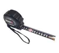SIO 2x Metro Flexómetro 7,5 m x 25 mm - Cinta Métrica Profesional con Bloqueo y Clip - Medidor Preciso para Construcción, Taller y Bricolaje - Pack 2 Unidades Resistente - Medición Profesional