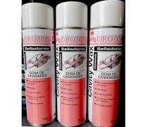 SIO 3X Cera de Cavidades Spray 500 ml - Protector Anticorrosivo para Chapa y Carrocería - Cera Protectora Interior Puertas y Bajos - Protección Óxido Automoción Profesional