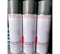 SIO 3x Spray Aparejo Imprimación HS Gris Oscuro 500 ml - Primer Rellenador Alta Cobertura para Coche - Imprimación Pintura Carrocería Secado Rápido - Reparación Automoción Profesional