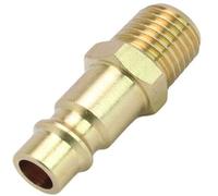 SIO 5x Racor Aire Comprimido Serie 26 1/4" Macho - Conectores Rápidos Neumáticos para Compresor y Herramientas de Aire - Acoples Profesionales para Taller, Automoción e Industria