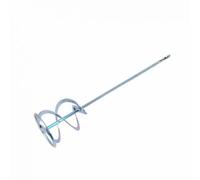SIO Batidor de Mezcla para Taladro 80 x 400 mm - Varilla Mezcladora Profesional para Pintura, Mortero, Cemento, Yeso y Adhesivos - Accesorio Mezclador para Taladro Heavy Duty