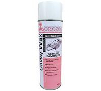 SIO Cera de Cavidades Spray 500 ml - Protector Anticorrosivo para Chapa y Carrocería - Protección Interior Puertas, Bajos y Cavidades - Antióxido Automoción Profesional
