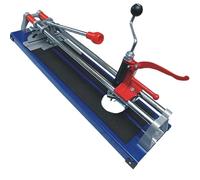 SIO Cortadora Manual de Azulejos y Baldosas 400 mm 3 en 1 - Cortador Cerámico Multifunción para Azulejo, Gres, Racholas y Porcelánico - Cortes Rectos, Diagonales y Agujeros - Guía Ajustable