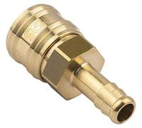SIO Enchufe Rápido Aire Comprimido Serie 26 Espiga 10mm - Conector Rápido para Manguera Compresor - Racor Neumático Alta Resistencia - Uso Profesional Taller, Automoción e Industria