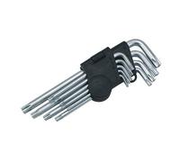 SIO Juego Llaves Torx Largas con Agujero T-10 a T-50 9 Piezas