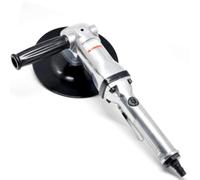 SIO Lijadora Pulidora Neumática Angular 175 mm - 2.500/4.500 RPM - Herramienta Aire Comprimido Profesional para Pulido y Lijado - Pulidora Angular Taller Automoción Carrocería Alta Potencia