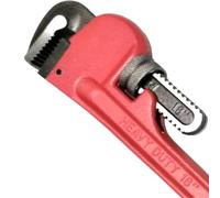 SIO Llave Stilson 18" para Tubos - Llave Grifa Ajustable Profesional para Fontanería, Mecánica y Taller - Mordaza Dentada Alta Resistencia para Tuberías y Conexiones Metálicas - Llave fontanero