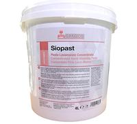 SIO Pasta Lavamanos Mecánico 4 kg - Limpiador de Manos Profesional Taller sin Disolventes - Elimina Grasa, Aceite y Suciedad Difícil - Gel Lavamanos Industrial para Mecánicos y Automoción