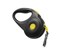 Sionhiuo Arnés retráctil para perros | Arnés semiautomático con función de parada instantánea - Mango ergonómico parada instantánea seguridad para jardín, camping, senderismo